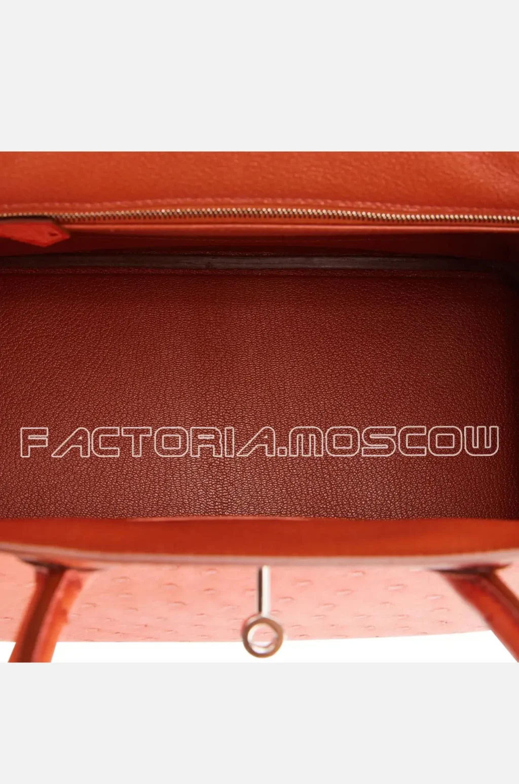 Hermes Birkin 35 Ostrich Colour Brique PHW