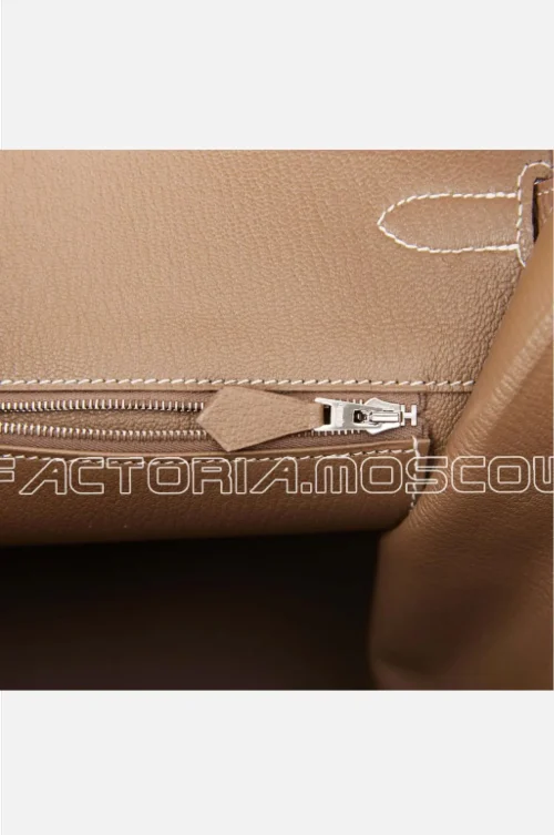 Hermes Birkin 40 Togo HSS Special Order Colour Etoupe/Craie PHW