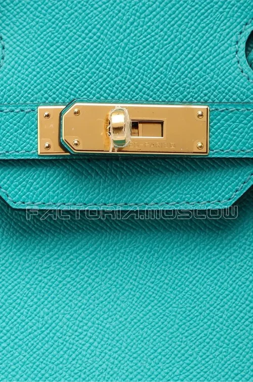Hermes Birkin 30 Epsom Colour Blue Paon GHW