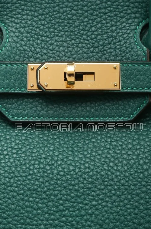 Hermes Birkin 30 Togo Colour Malachite GHW