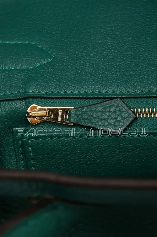 Hermes Birkin 30 Togo Colour Malachite GHW