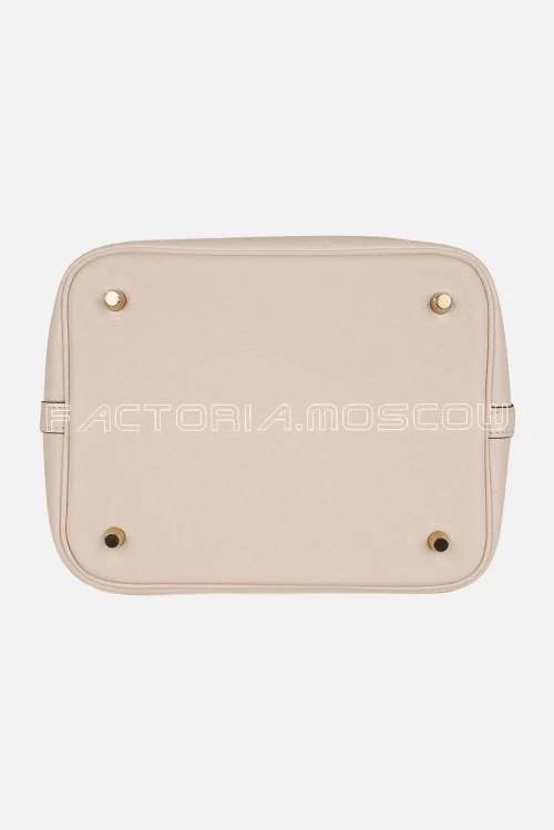Hermes Picotin Lock 22 Taurillon Clemence Colour Nata GHW