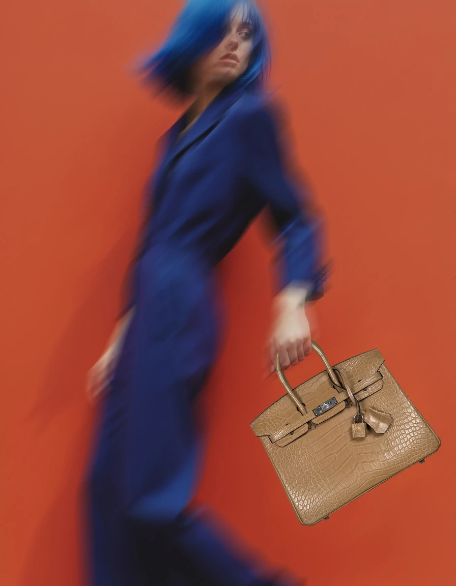 Hermes Birkin 25 Alligator matte 5 P Bubblegum PHW